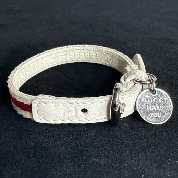 Gucci Limited Edition “Gucci Loves You” Bracelet With Box, Ribbon, & Envelope - Picture 15 of 16